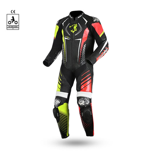 BELA ARAGON 1PC TUTA DE MOTO NERO ROSSO GIALLO – Yamoto.it
