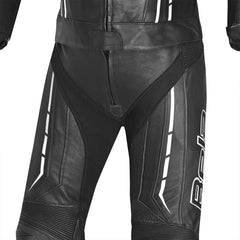 Bela Rocket nero Blanco 2PC Tute in Pelle Uomo cangaroo mix 