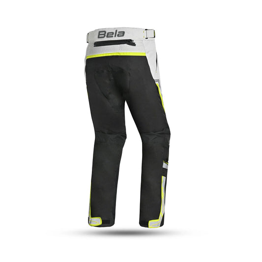 Pantalón textil Bela Tour to Snow para hombre, color negro, antracita, hielo y amarillo fluorescente  – Yamoto.it