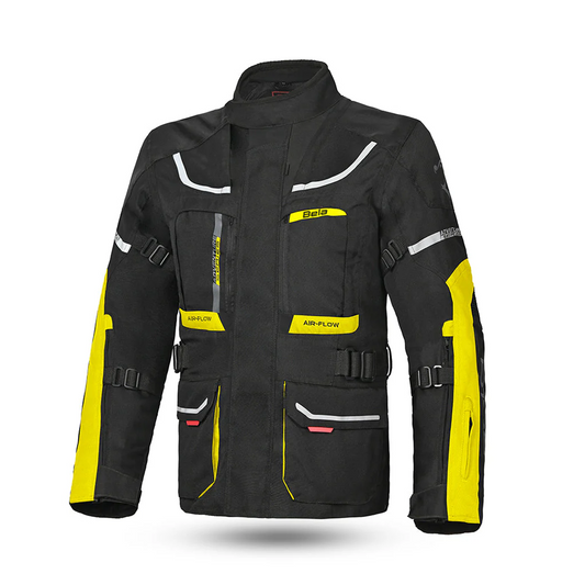 BELA TRANSFORMER GIACCA TOURING 3 IN 1 / FLUOR NERO GIALLO – Yamoto.it