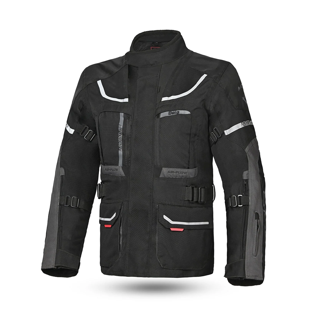 BELA TRANSFORMER GIACCA TOURING 3 IN 1 / ANTRACITE/ NERO GRIGIO 