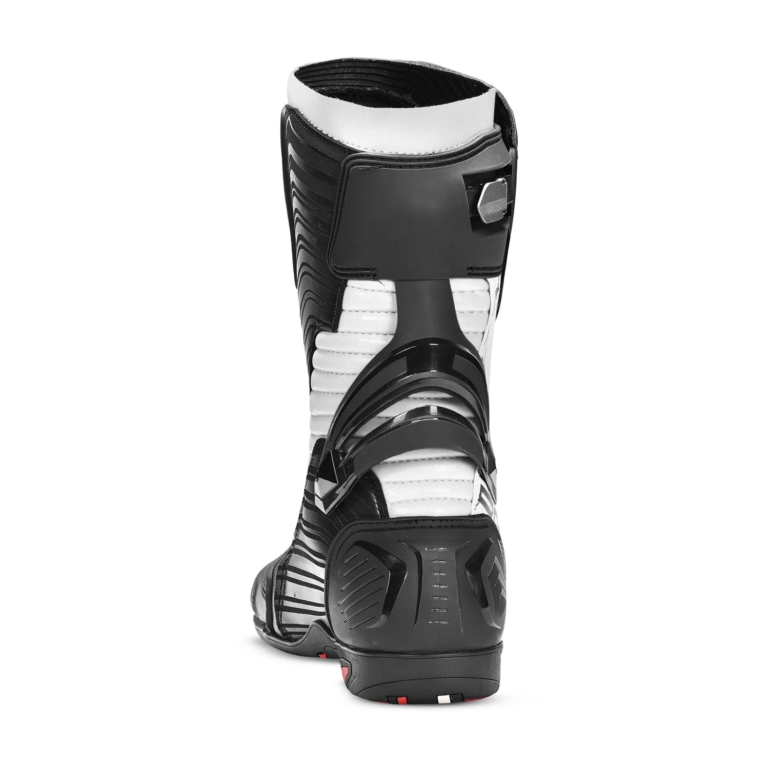 BELA AIR RIDER RACING STIVALI MOTO NERO BIANCO 