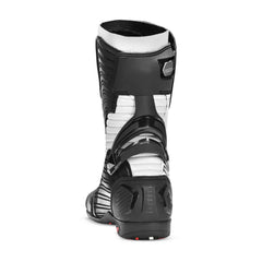 BELA AIR RIDER RACING STIVALI MOTO NERO BIANCO 
