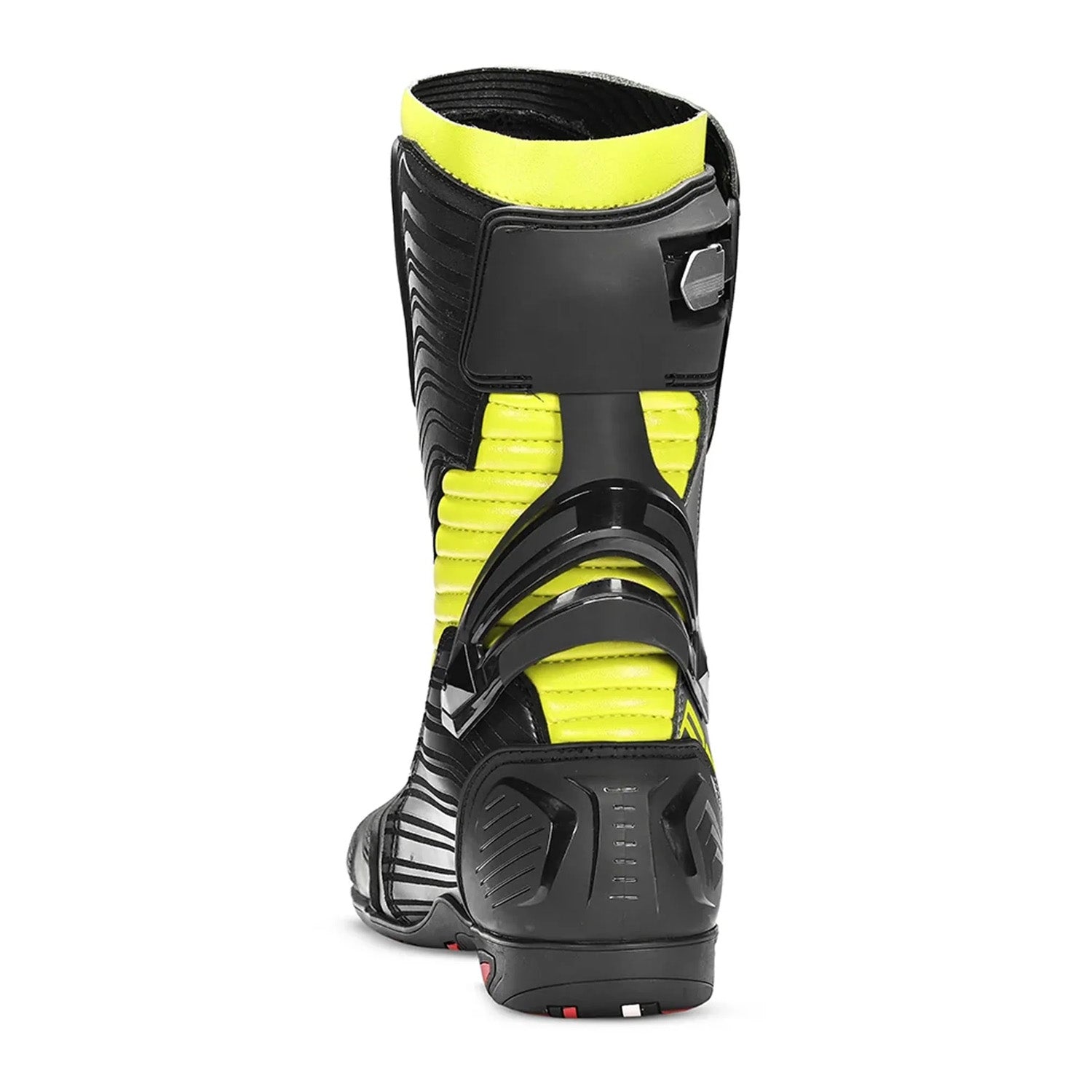 BELA AIR RIDER RACING STIVALI MOTO NERO GIALLO 