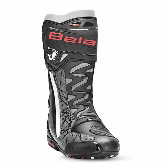 BELA AIR RIDER RACING STIVALI MOTO NERO GRIGIO – Yamoto.it