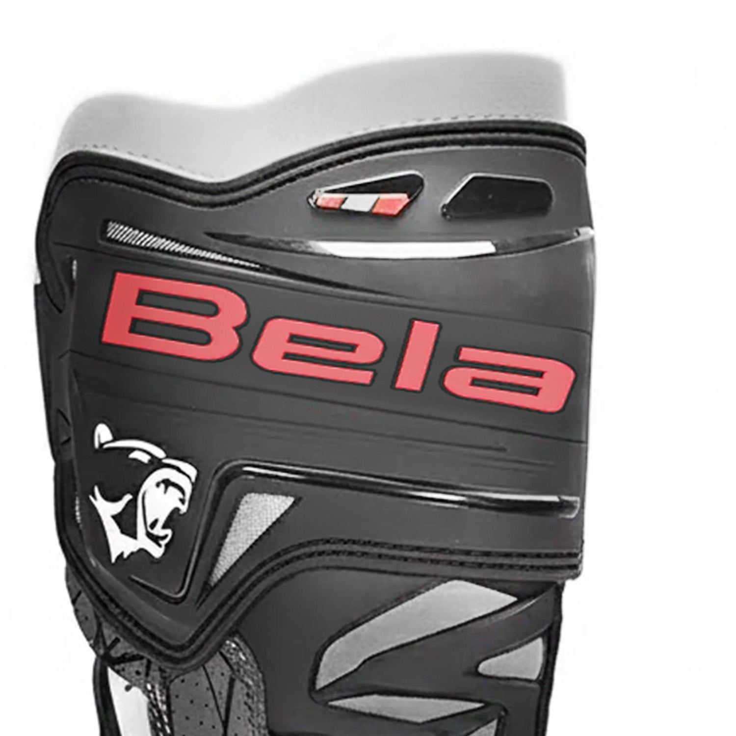 BELA AIR RIDER RACING STIVALI MOTO NERO GRIGIO 