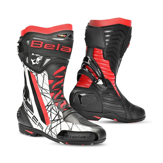 BELA  AIR RIDER RACING STIVALI MOTO NERO ROSSO – Yamoto.it