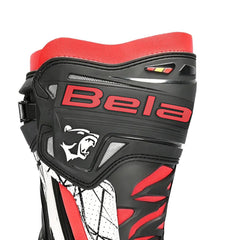 BELA  AIR RIDER RACING STIVALI MOTO NERO ROSSO 