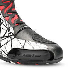 BELA  AIR RIDER RACING STIVALI MOTO NERO ROSSO 