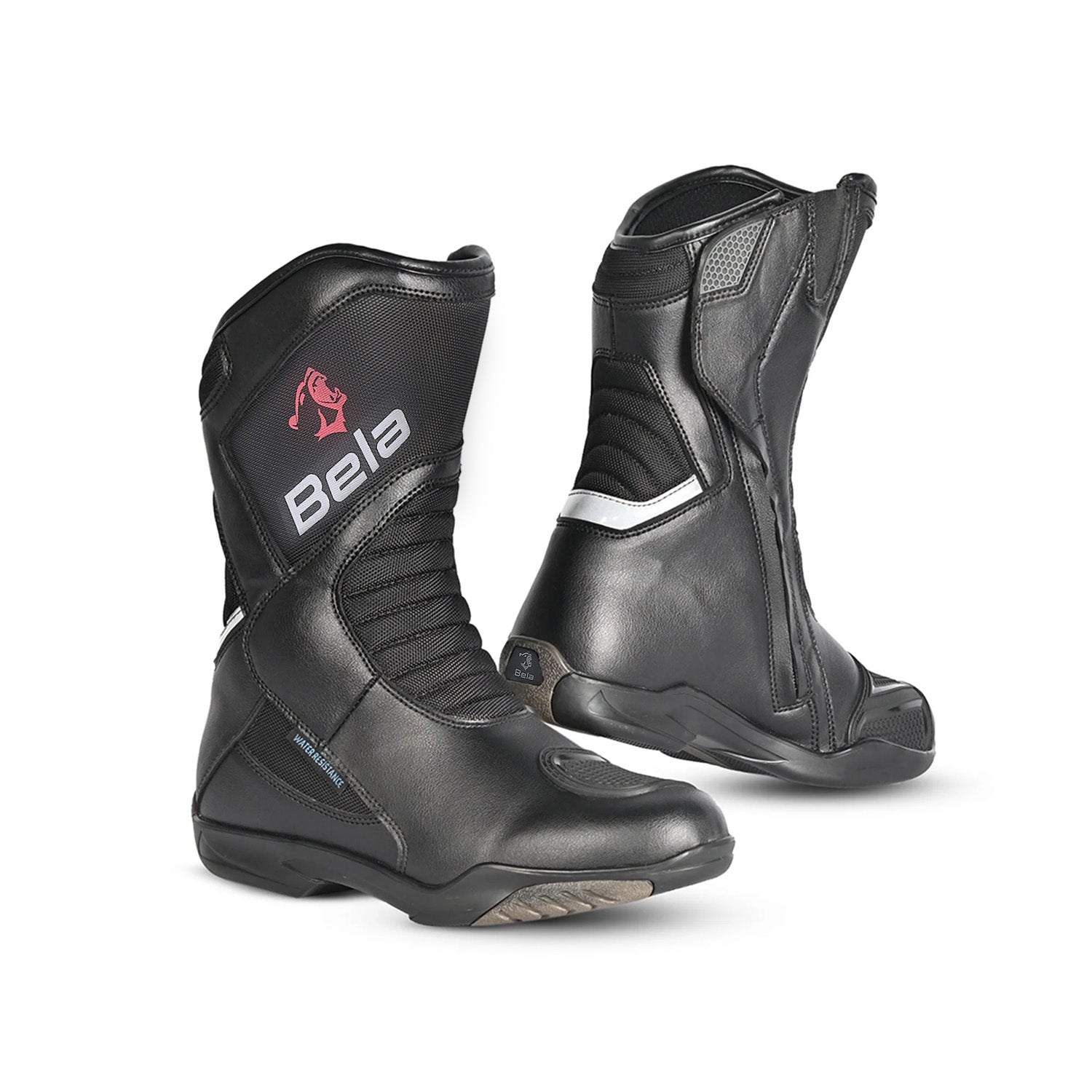 BELA AIR TECH TURISMO STIVALI MOTO NERO 