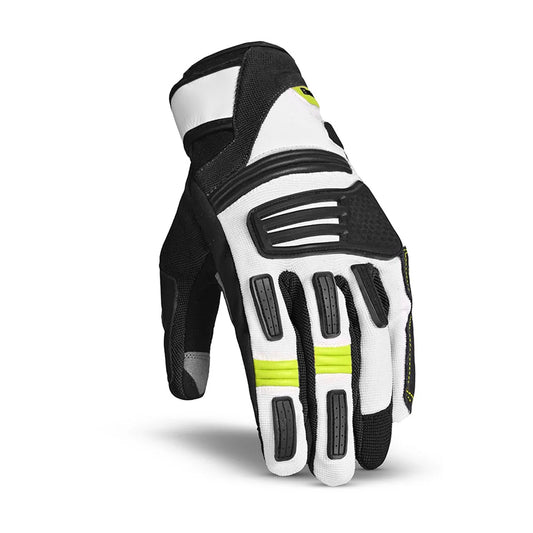 BELA ARIZON GUANTI ESTIVI / / NERO BIANCO GIALLO FLUO – Yamoto.it