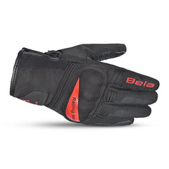 BELA BOOM WP GUANTI DONNA INVERNALI NERO ROSSO 