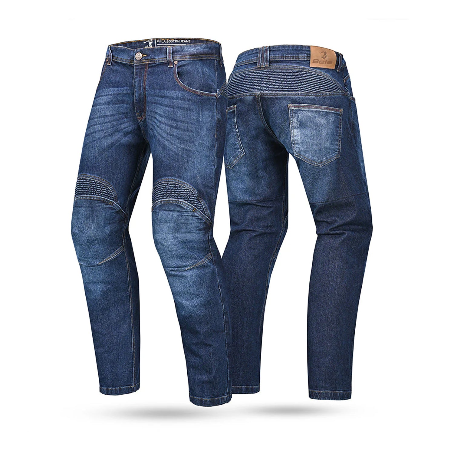 BELA BOSTON PANTALONI UOMO JEANS BLU 
