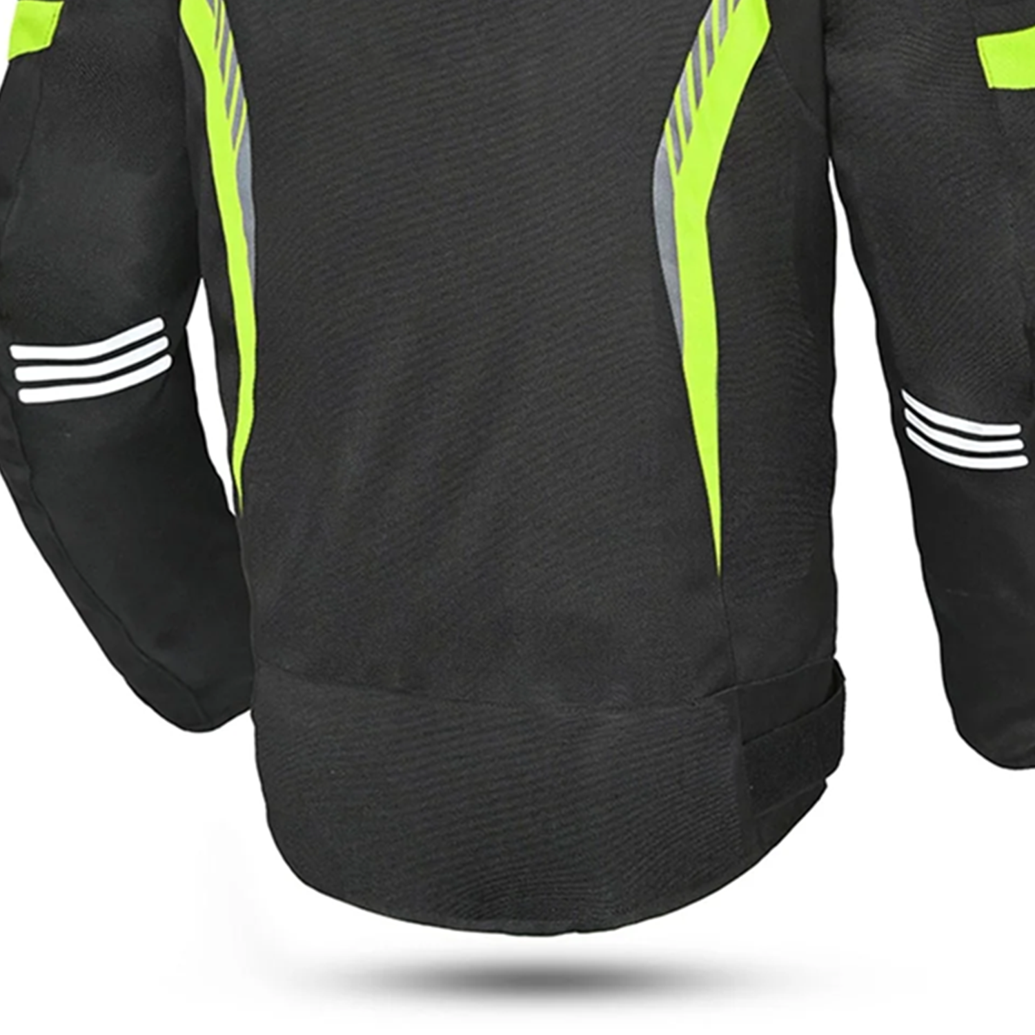 BELA BRADLEY GIACCA UOMO MOTO NERO GIALLO FLUO 