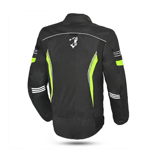 BELA BRADLEY GIACCA UOMO MOTO NERO GIALLO FLUO – Yamoto.it