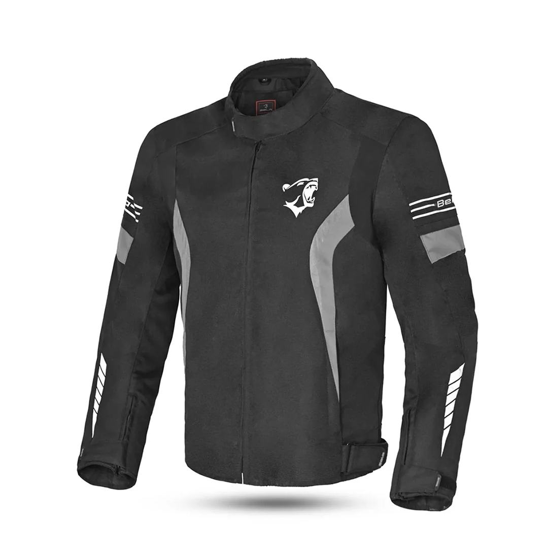 BELA BRADLEY GIACCA UOMO MOTO NERO GRIGIO 