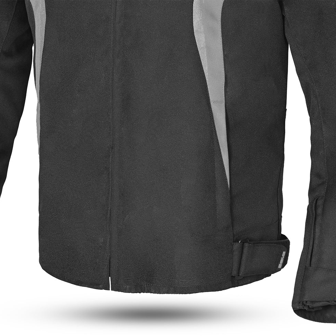BELA BRADLEY GIACCA UOMO MOTO NERO GRIGIO 