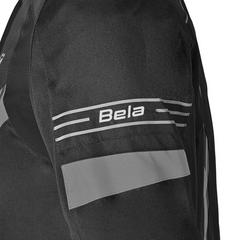 BELA BRADLEY GIACCA UOMO MOTO NERO GIALLO FLUO 