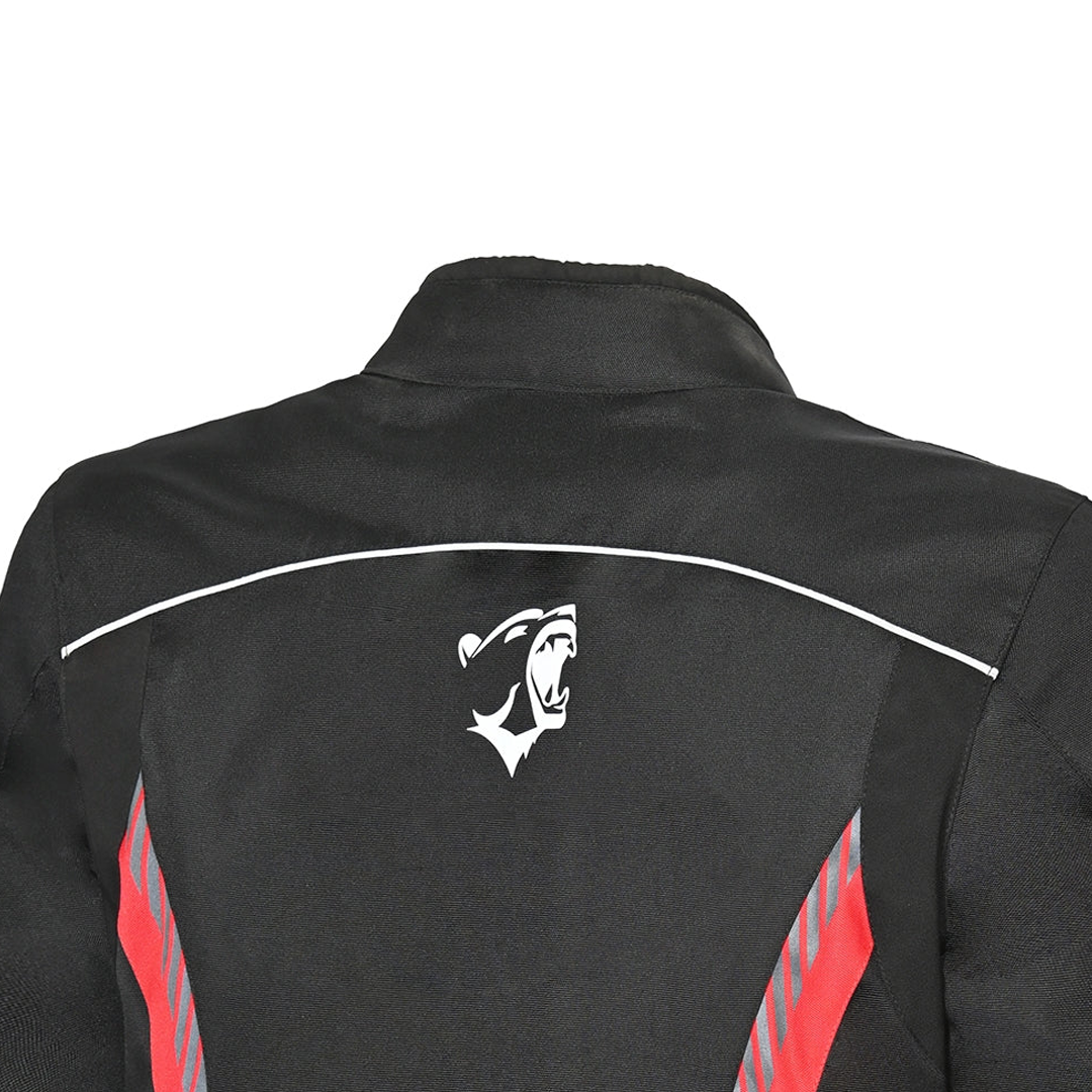 BELA BRADLEY GIACCA UOMO MOTO NERO ROSSO 