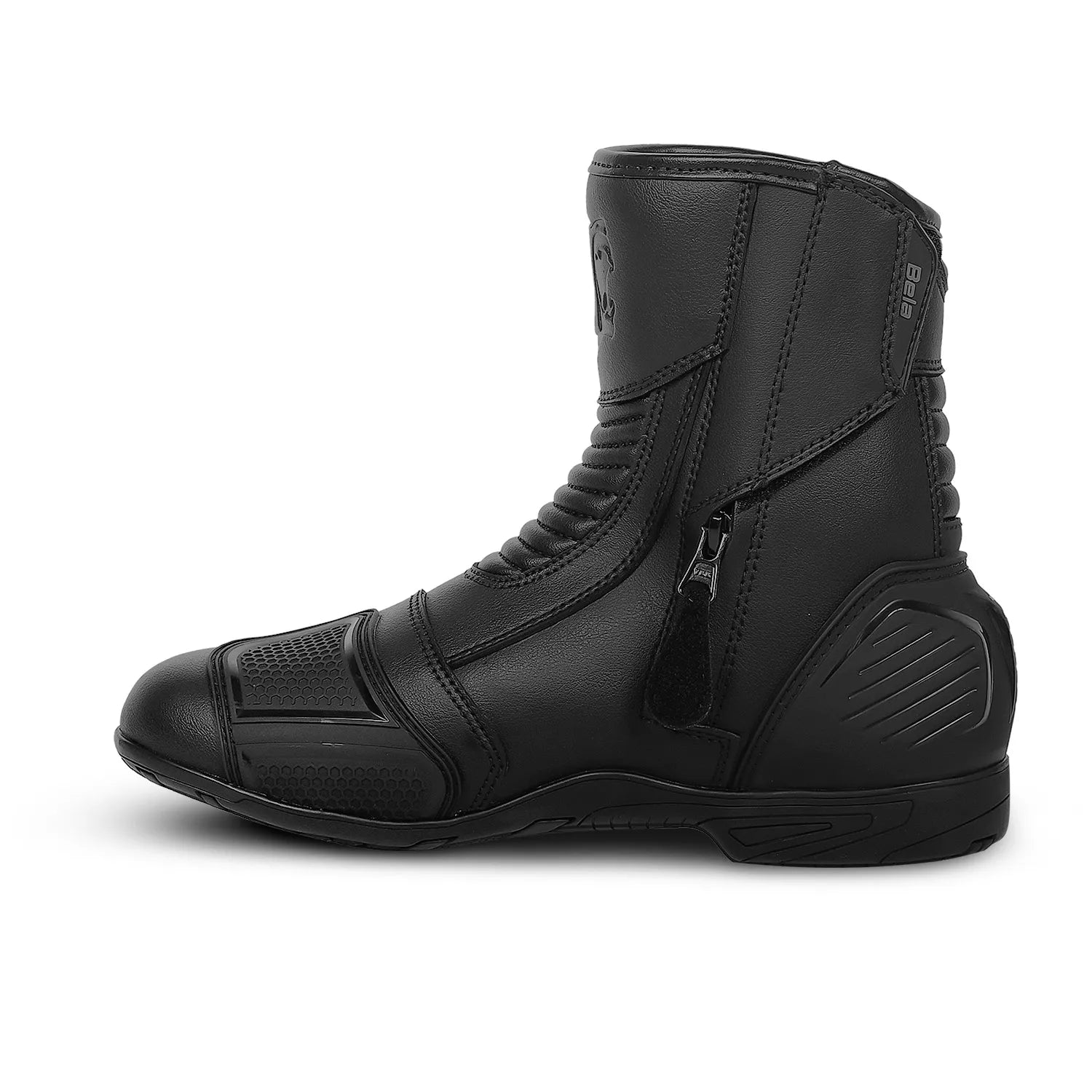 BELA FASTER 2.0 STIVALI DI MOTO NERO GRIGIO 