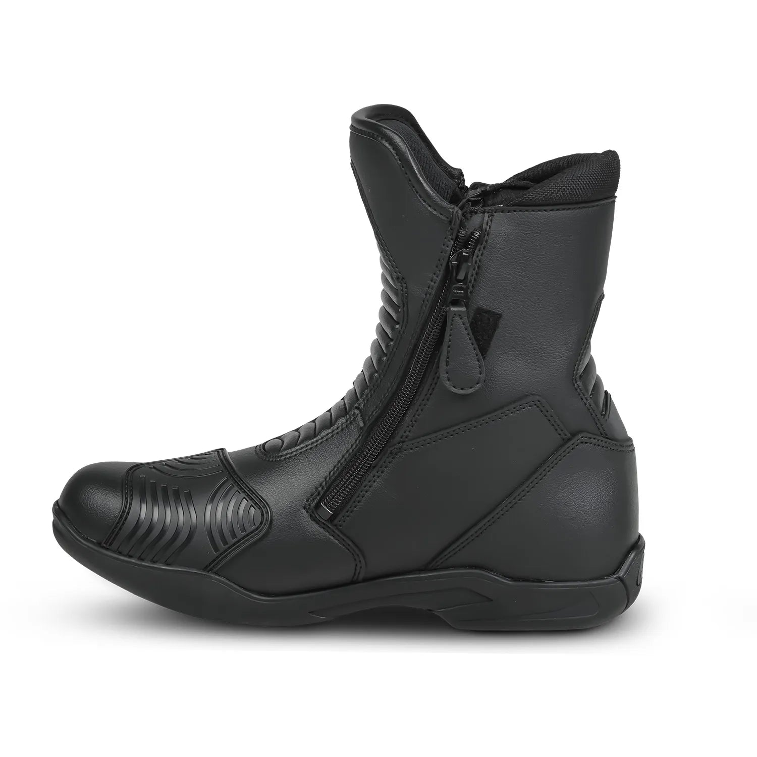 BELA RIO WR BOTAS DE MOTO PIEL NEGRO 