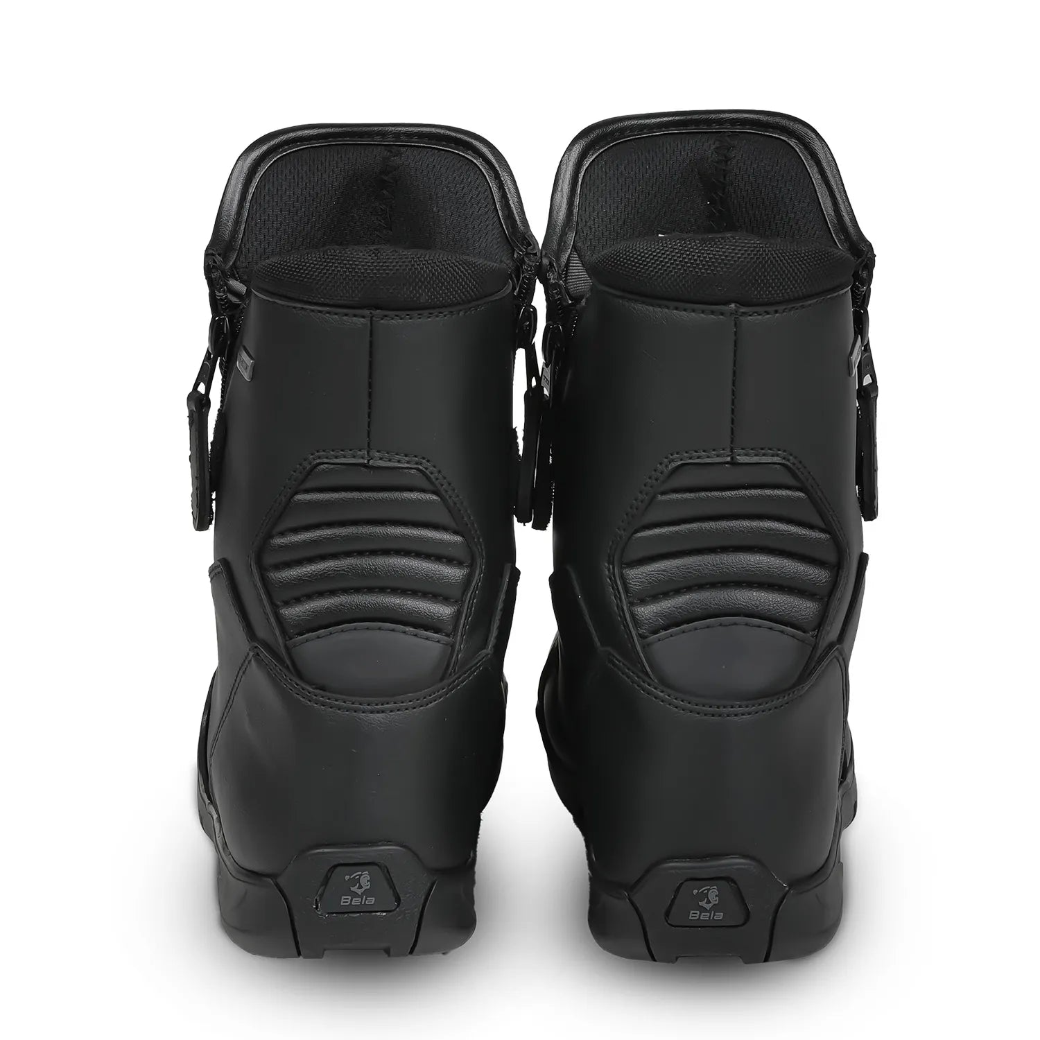 BELA RIO WR BOTAS DE MOTO PIEL NEGRO 