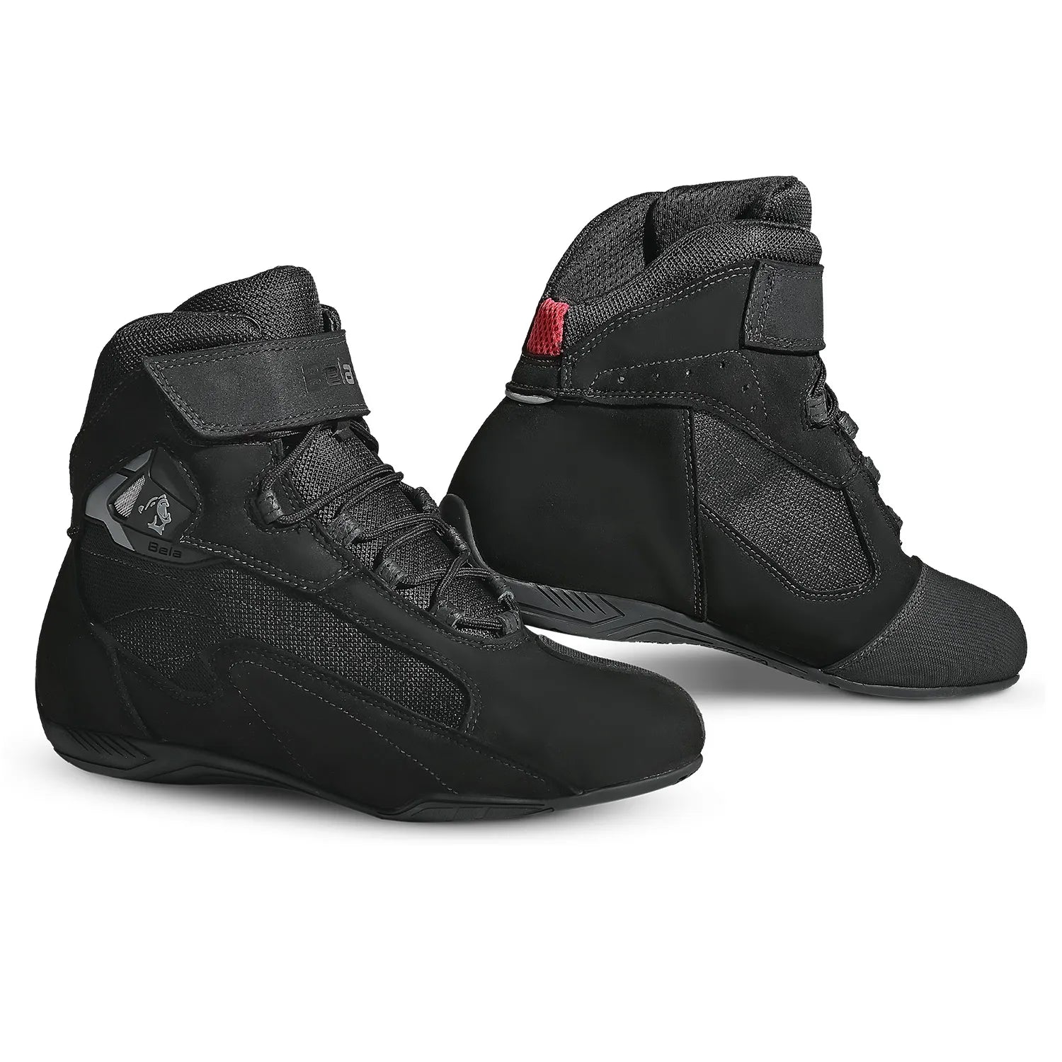 BELA TROPHY URBAN STIVALI DI MOTO NERO 