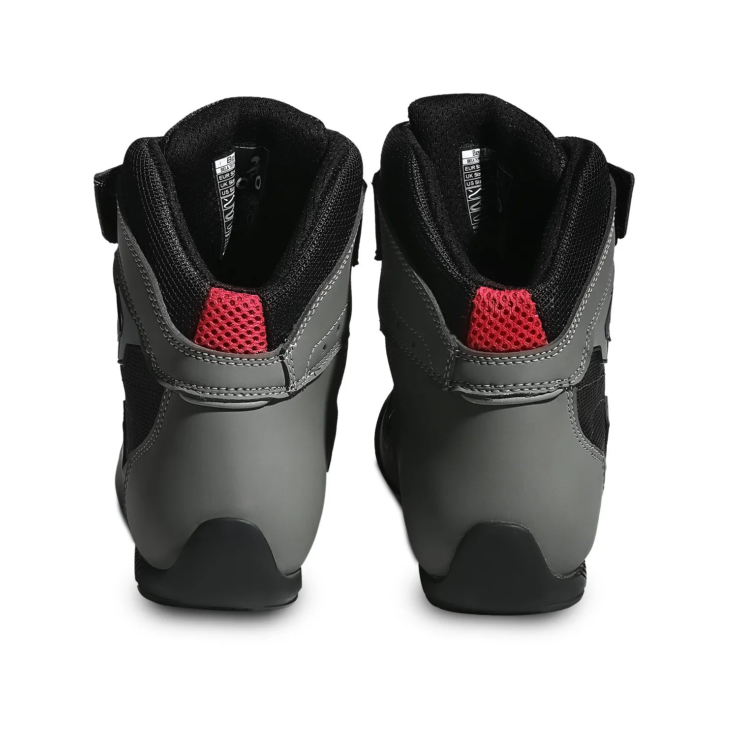 BELA TROPHY STIVALI DI MOTO GRIGIO NERO 