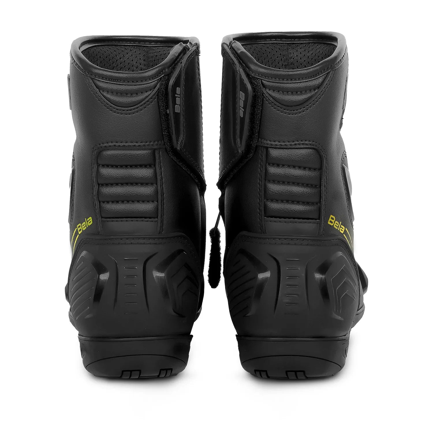 BELA FASTER 2.0 STIVALI DI MOTO NERO GIALLO 