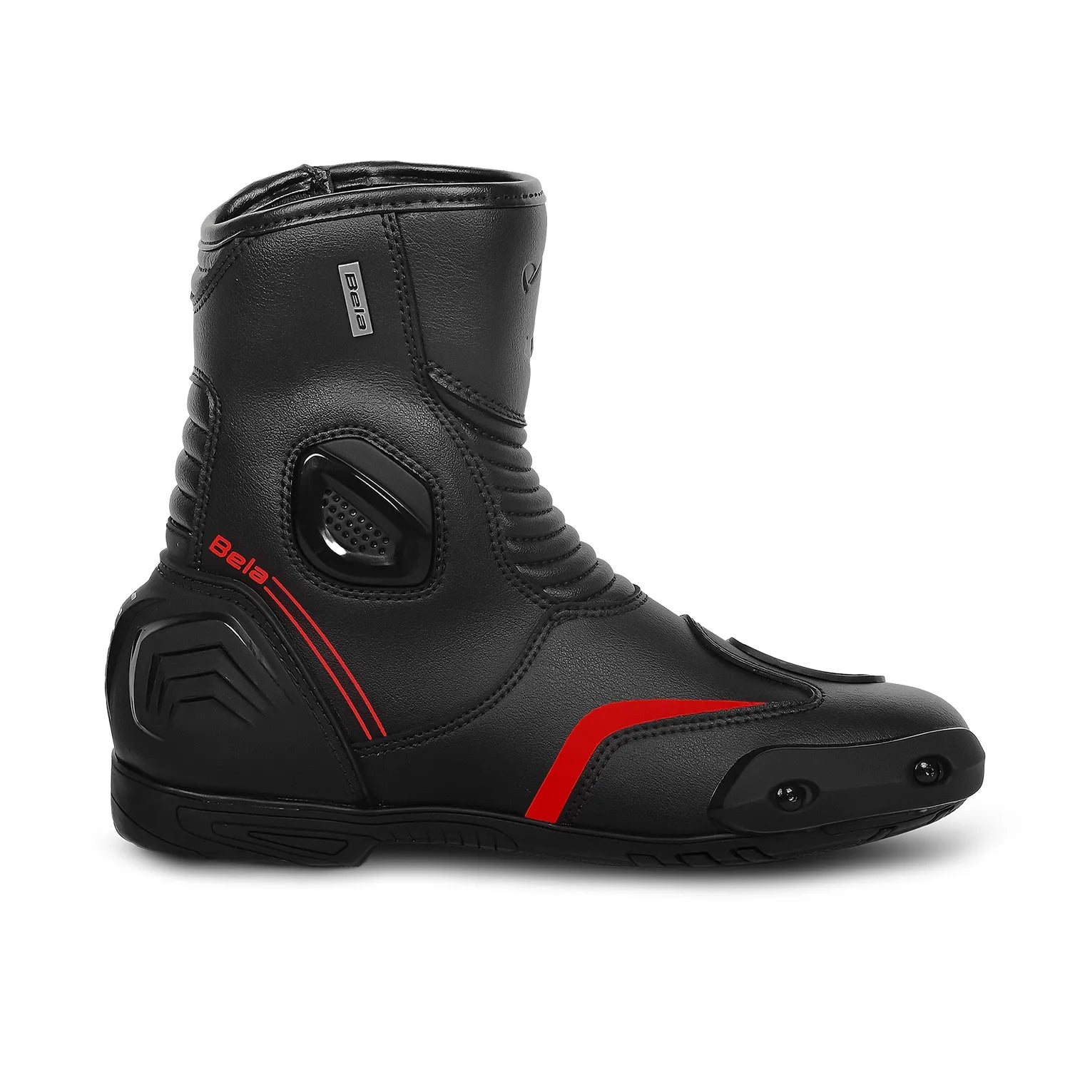 BELA FASTER 2.0 RACING STIVALI DI MOTO NERO ROSSO 