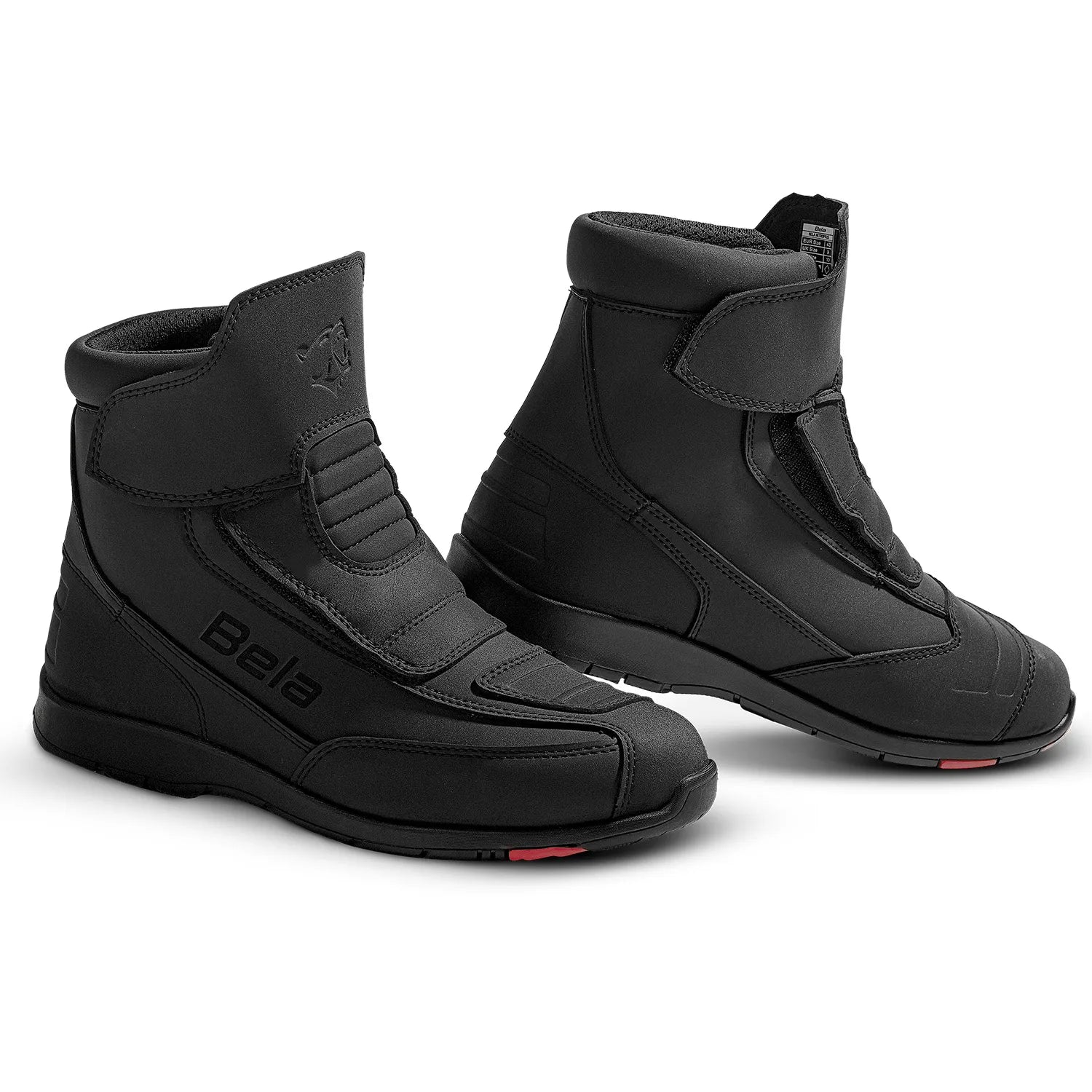 BELA METROPOLIS STIVALI DI MOTO URBANO NERO 