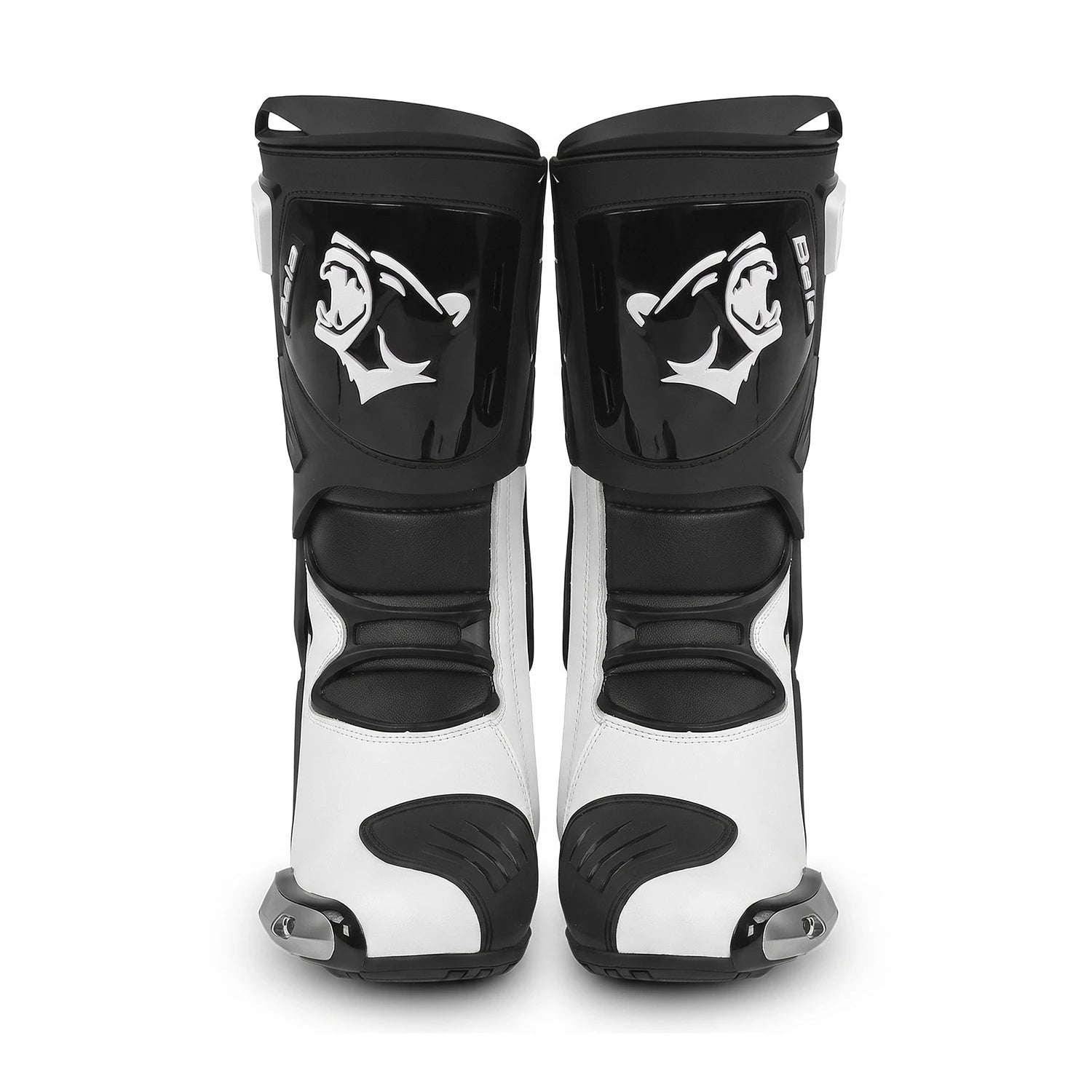 BELA RACE PRO STIVALI DI MOTO BIANCO NERO 