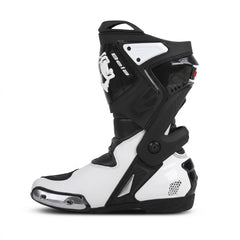BELA RACE PRO STIVALI DI MOTO BIANCO NERO 