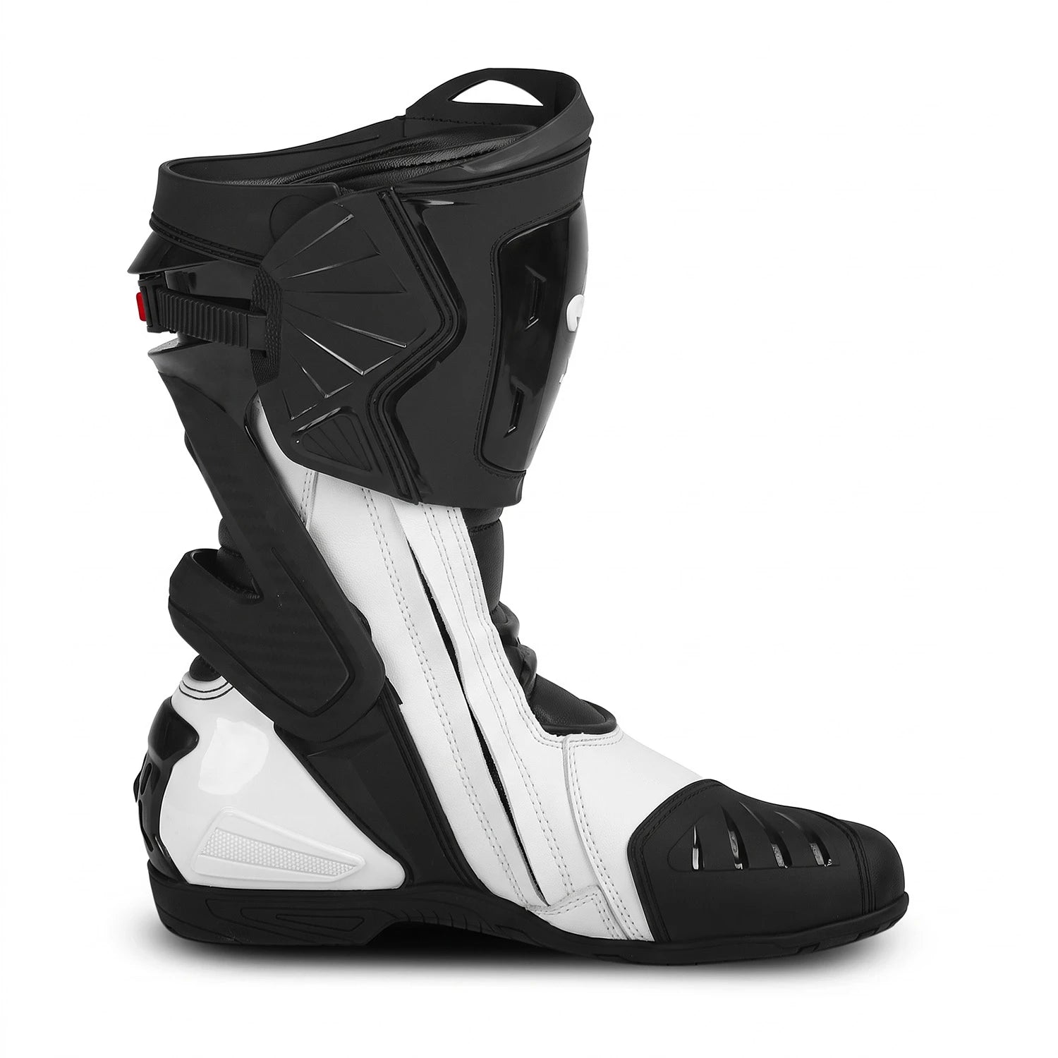 BELA RACE PRO STIVALI DI MOTO BIANCO NERO 