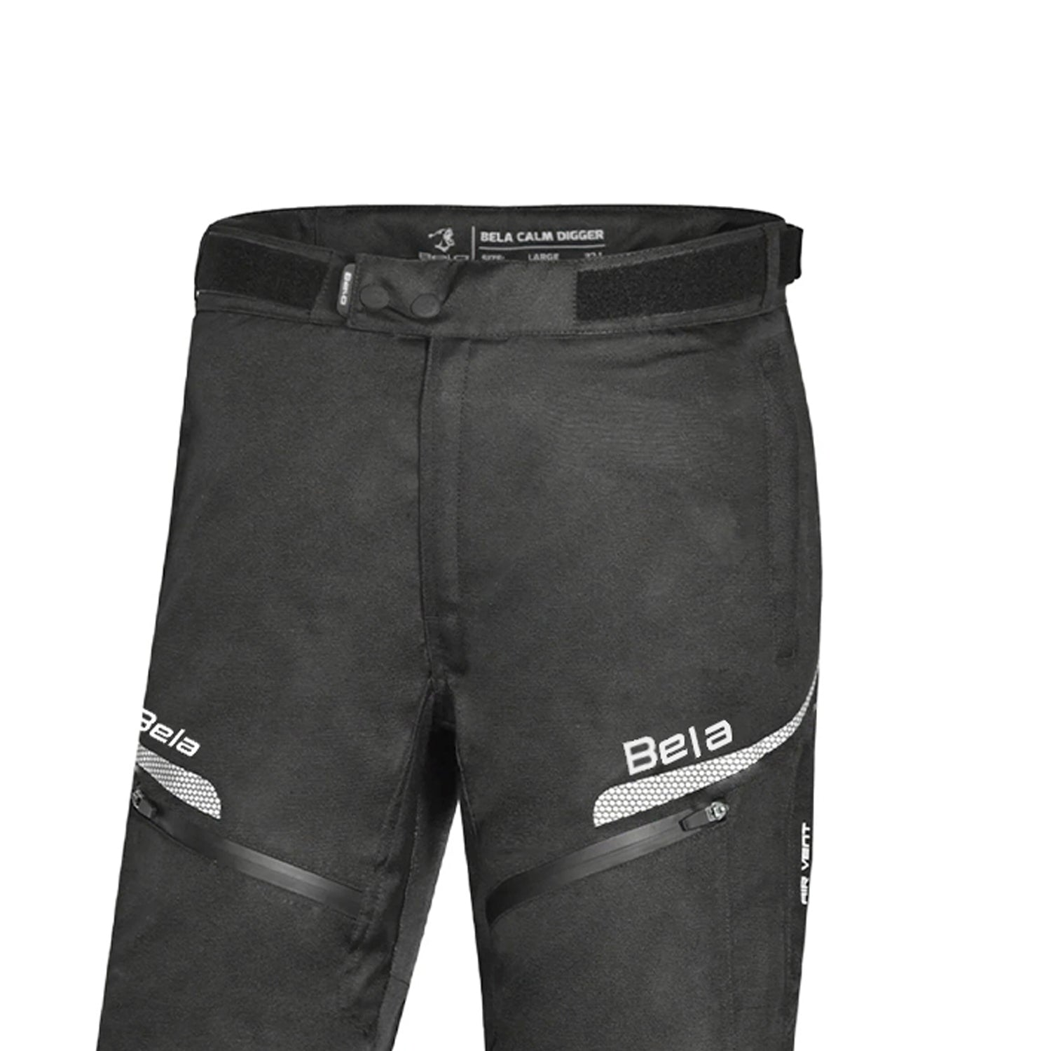 BELA CALM DIGGER TESSILE PANTALONI UOMO NERO 
