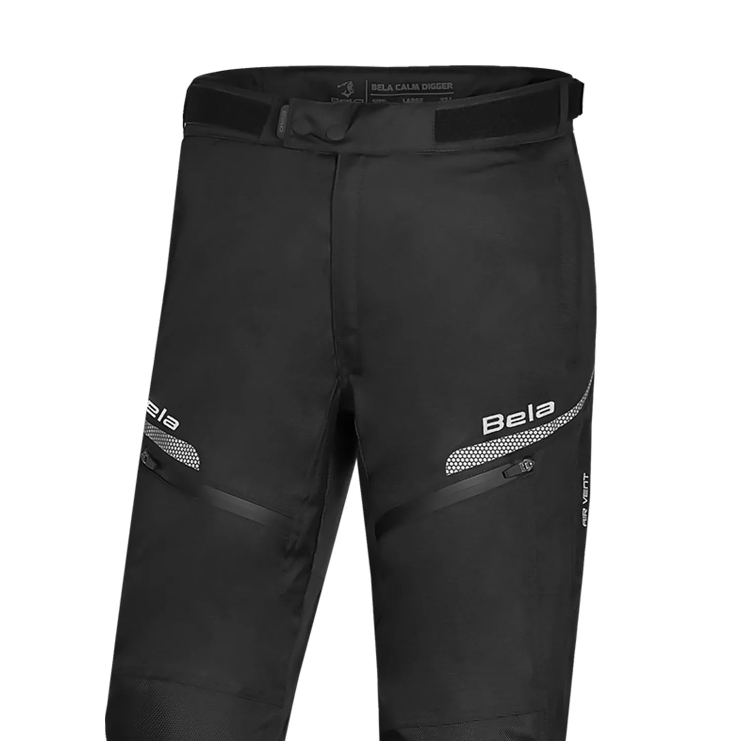 BELA CALM DIGGER TESSILE PANTALONI DI MOTO UOMO 32L NERO 