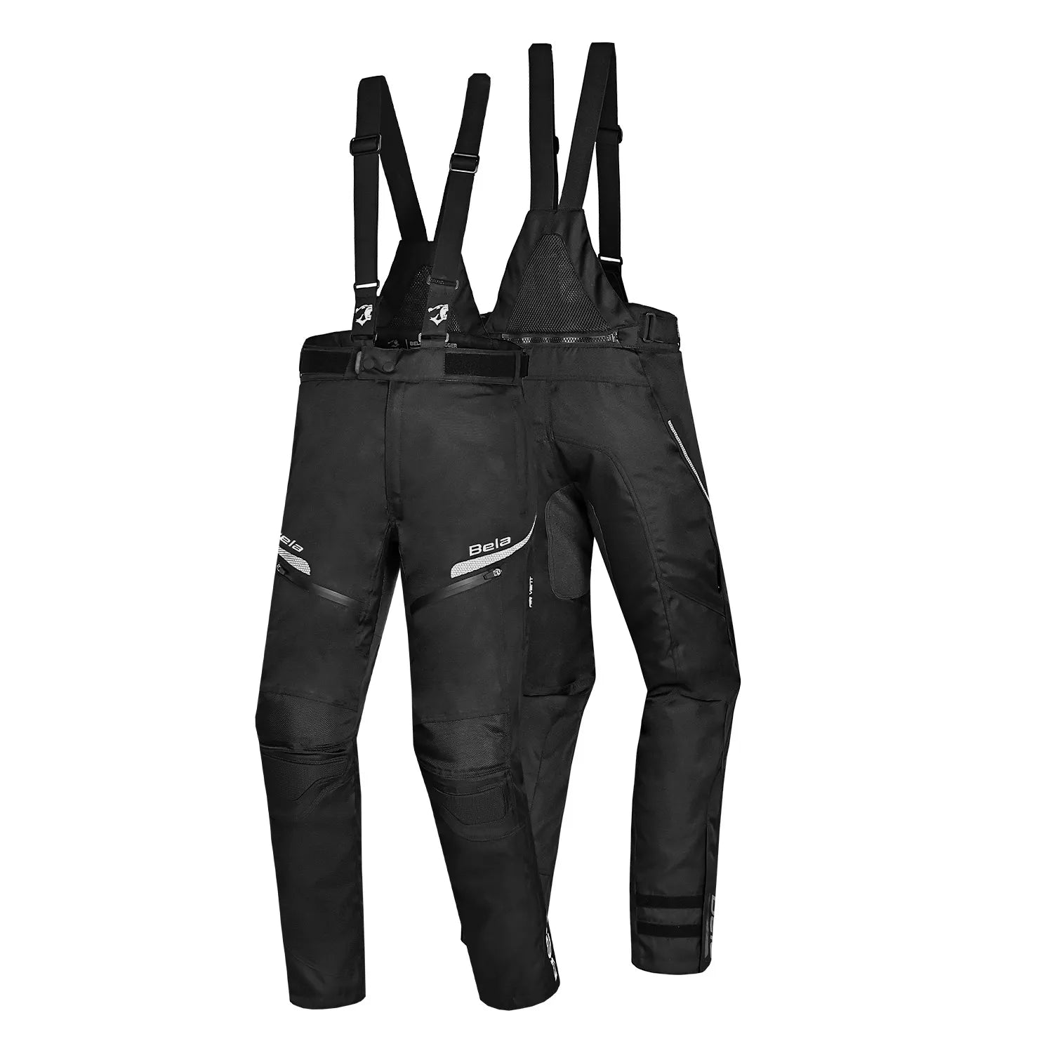 BELA CALM DIGGER TESSILE PANTALONI DI MOTO UOMO 32L NERO 
