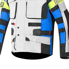 BELA CROSSROAD EXTREME WP GIACCA UOMO MOTO GHIACCIO BLU NERO 
