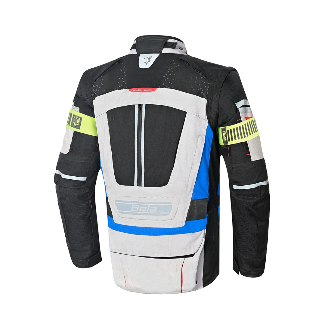 BELA CROSSROAD EXTREME WP GIACCA UOMO MOTO GHIACCIO BLU NERO 