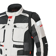 BELA CROSSROAD EXTREME WP GIACCA UOMO TESSUTO GRIGIO GHIACCIO NERO 