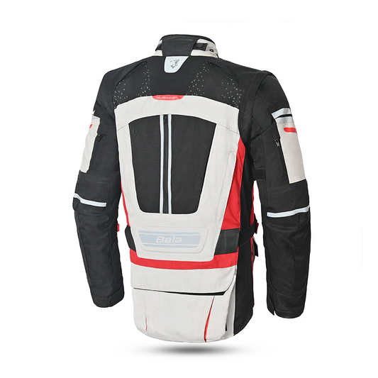 BELA CROSSROAD EXTREME WP GIACCA UOMO MOTO GRIGIO GHIACCIO ROSSO – Yamoto.it