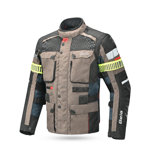 BELA CROSSROAD EXTREME WP GIACCA UOMO MOTO NAVY MARRONE – Yamoto.it