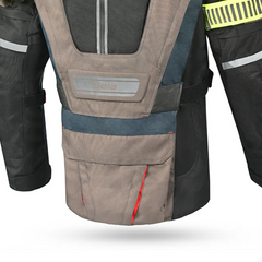 BELA CROSSROAD EXTREME WP GIACCA UOMO MOTO NAVY MARRONE 