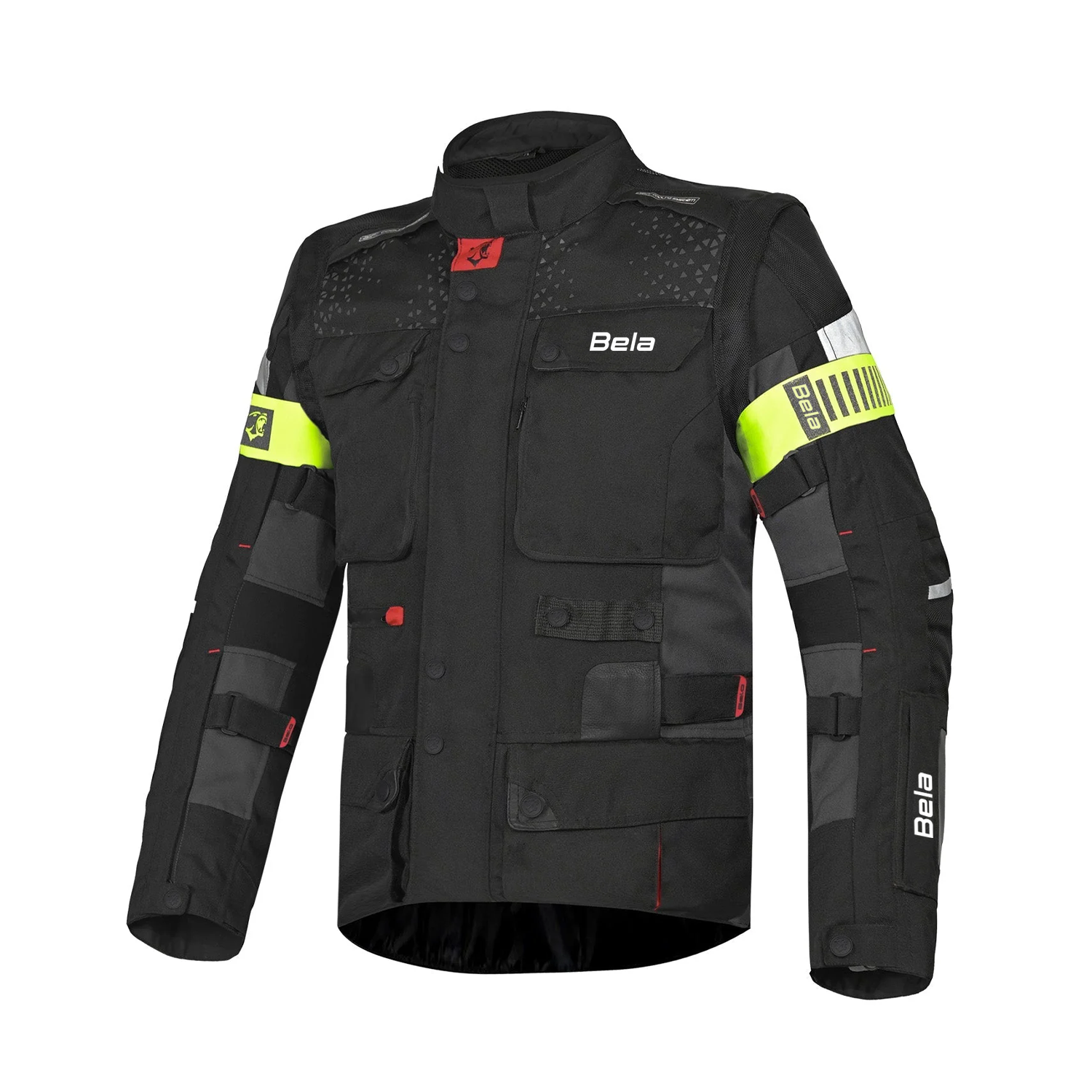 BELA CROSSROAD EXTREME WP GIACCA UOMO MOTO NERO ANTRACITE 