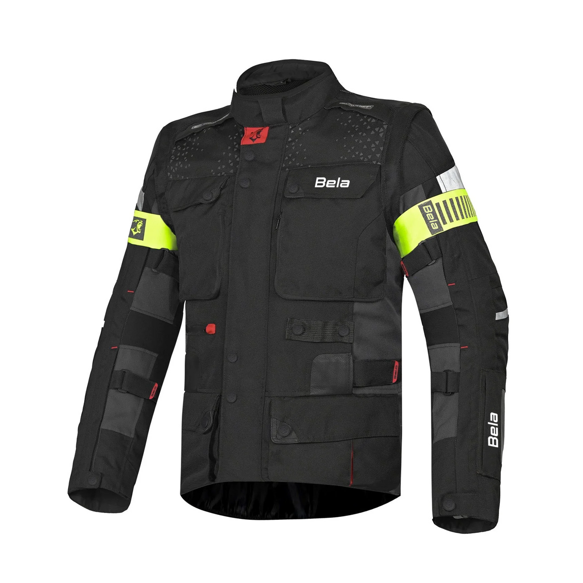 BELA CROSSROAD EXTREME WP GIACCA UOMO MOTO NERO ANTRACITE 