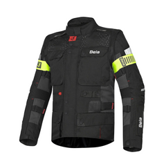 BELA CROSSROAD EXTREME WP GIACCA UOMO MOTO NERO ANTRACITE 