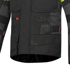 BELA CROSSROAD EXTREME WP GIACCA UOMO MOTO NERO ANTRACITE 