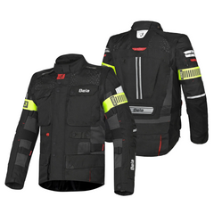 BELA CROSSROAD EXTREME WP GIACCA UOMO MOTO NERO ANTRACITE 