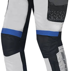 BELA CROSSROAD EXTREME WP PANTALONI UOMO MOTO GHIACCIO BLU NERO 