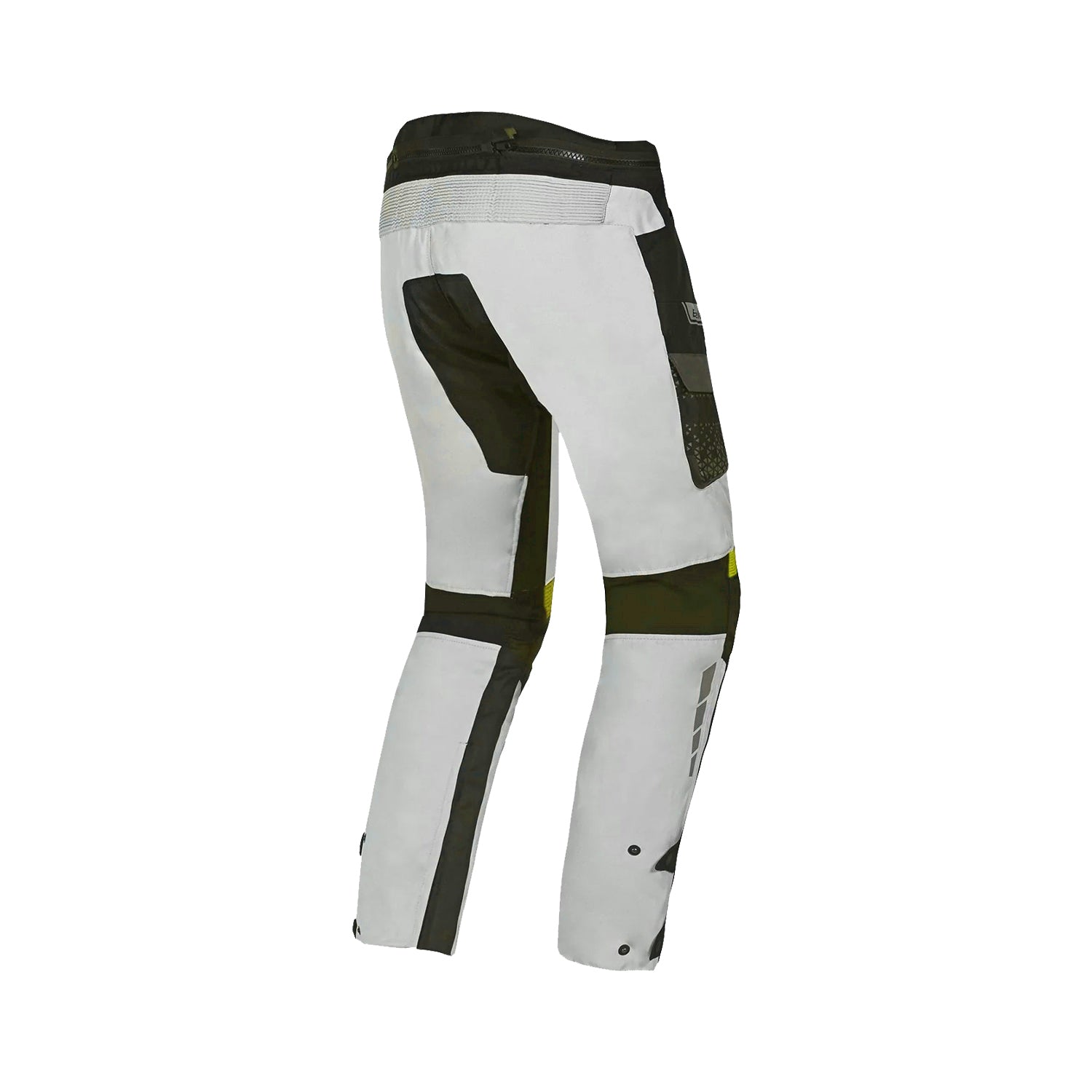 BELA CROSSROAD EXTREME WP PANTALONI UOMO MOTO TESSUTO GHIACCIO GRIGIO GIALLO FLUO 
